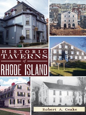 cover image of Historic Taverns of Rhode Island